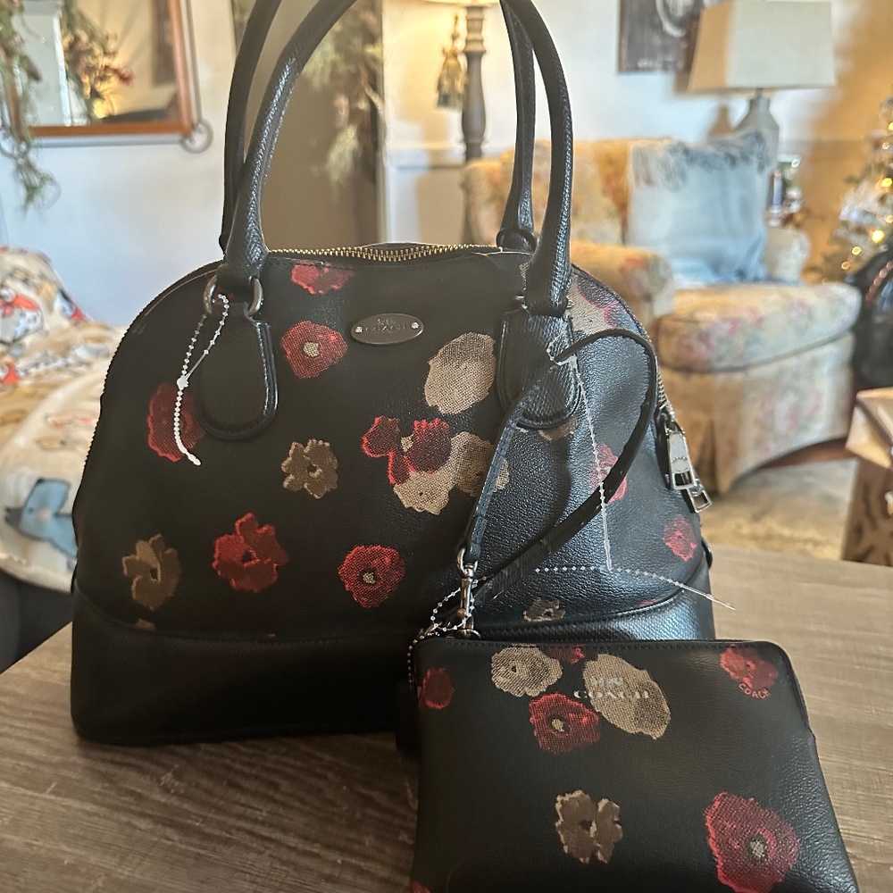 Gorgeous Coach Purse with matching Wallet